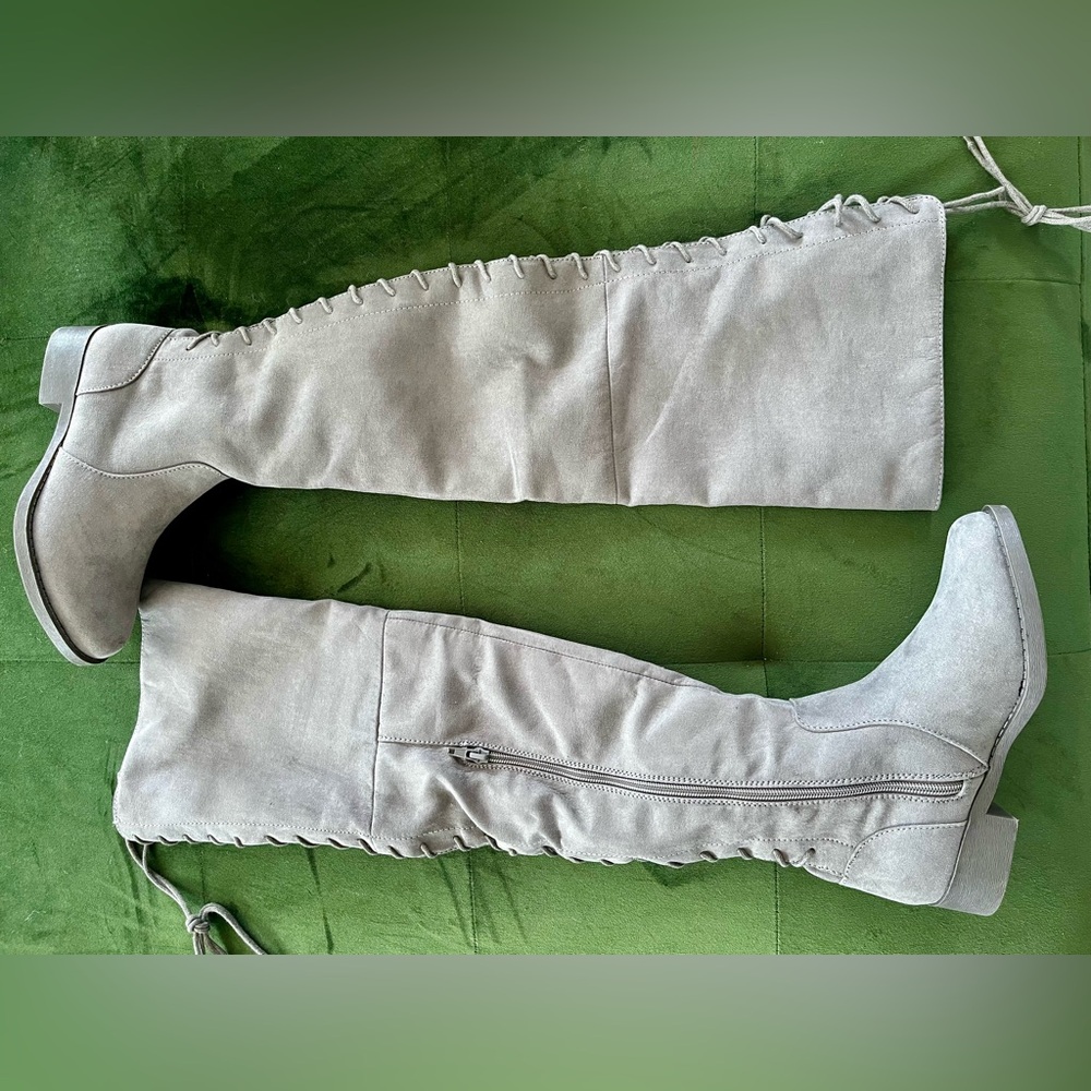 Brand new in box Shoedazzle thigh high boots